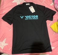 Victor t-shirt 勝利牌 羽球衣 尺寸L 全新