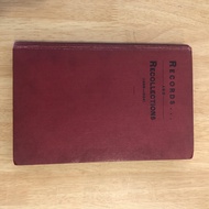 J. H. M. ROBSON, Records and Recollections (1889 - 1934)