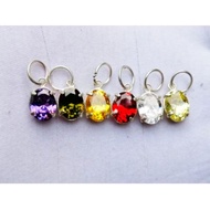 LOKET PERMATA ZIRCONIA SILVER 925