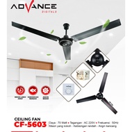 Advance CF5603 Kipas Angin Gantung atau Ceiling Fan Daya 70 watt Garansi Resmi Advance