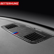 Car Accessories Interior Decorative Sticker Carbon Fiber Dashboard Speaker Panel Decor Car Cover For BMW E90 3 Series