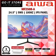 AIWA MF2508-A 24.5" (24.5", IPS, FHD, 5MS, 100HZ) Productivity Monitor