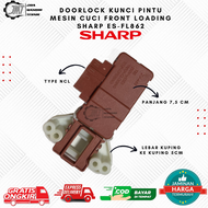 Doorlock Kunci pintu mesin cuci front loading Sharp Original ES-FL862 ES-FL872 ES-FL870