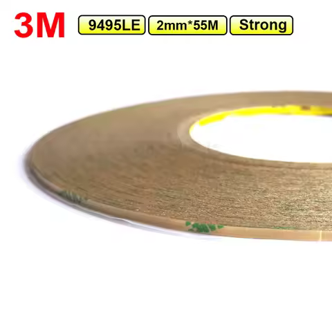 (2mm *55M) Strong Adhesion 3M Clear Adhesive Sticker for iphone ipad Samsung Android phone Tablet Sc