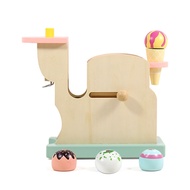 Wooden ice cream Machine Maker - ice cream Maker Toys - Educational Toys - pretend play