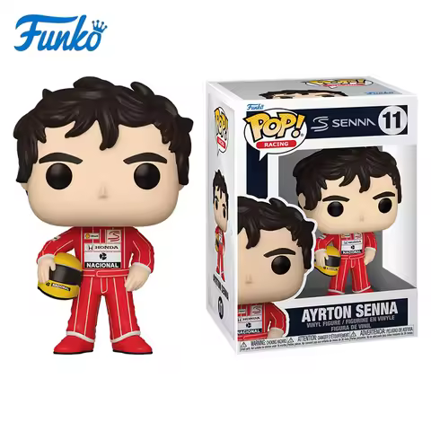 Funko POP Original F1 McLaren F1 Team Ayrton Senna #11 Collectible Figurine Toys Decorative Christma