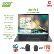 Acer Swift 5 - Mist Green (14" WUXGA IPS Touch/W11/H&amp;S) SF514-56T-50Q1/SF514-56T-71RH