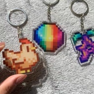 Stardew Valley Stardew Valley Homemade Acrylic Pendant Keychain Game Peripherals Physical Objects 26