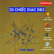 20 PCS DIAC - 2-WAY ACTIVATED DIODE DB3 DO-35 150mW / 2A GENUINE NEW