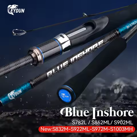 LEYDUN BLUE INSHORE Inshore Breakwater Bass Rod S782L S832M S862ML S902ML S922ML S972M S1003MH Saltw