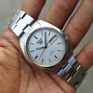 Sold Jam Tangan Seiko 5 Automatic Original Dial Motif Kotak