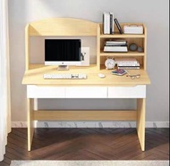 （訂貨價$388up）北歐書桌 (80cm-120cm)實用書架電腦枱 附有櫃桶 Computer Desk