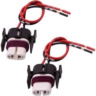 H11 H8 880 881 Soket Penyambung Wayar Seramik Suhu Tinggi Penyesuai Perempuan untuk Lampu Depan dan 
