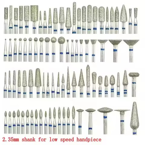 Diamond Nail Drill Milling Cutter for Manicure Rotary Bits Cuticle Clean Accessories Dental Diamond 
