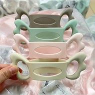 Silicone milk bottle handle suitable for all types of Moyuum, Avnet, Lansinoh, Hegen wide neck bottl