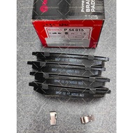 BREMBO P54015 BRAKE PAD FRONT SET PROTON WIRA 12V/SAGA 12V PERODUA KEMBARA
