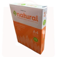 HVS Print Photocopy Paper 1RIM A4 75g natural