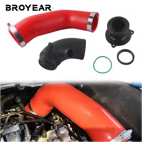 Silicone Turbo Intake Hose Kit (Muffler Delete) For VW Golf MK7 R Audi A3 S3 TT EA888 3gen 2015+