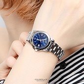CASIO卡西歐小錶框藍面腕錶