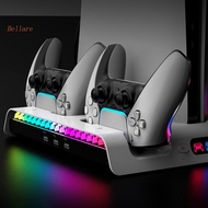 {Ready Now} Cooling Station Controller Charging Base RGB Light for PlayStation5 Slim Console [Bellare.sg]