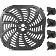 Plat Pemanggang Air Fryer 7QT untuk Gourmia GAF798 GAF716 Air Fryers, Pengganti Dulang Air Fryer 8.9