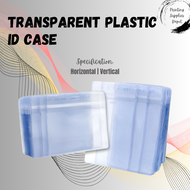 PSD - Transparent Plastic ID Case / ID Holder / ID Protector Vertical & Horizontal