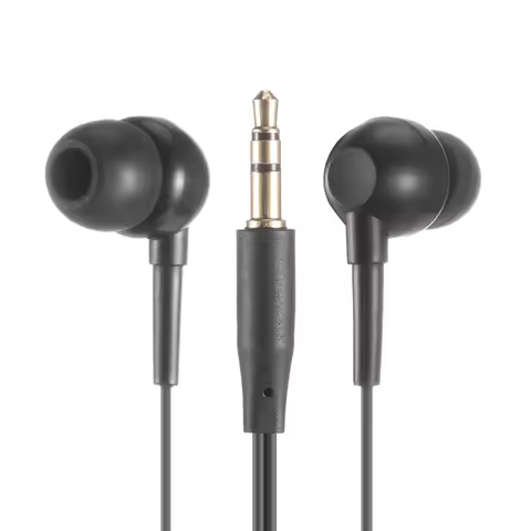 IPX8 Waterproof Earphones Clip Ear Hook Short Cable 3.5mm