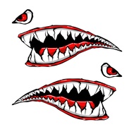 ฟันปลาฉลามสะท้อนแสงรถจักรยานยนต์ Vespa PIAGGIO สติกเกอร์ติดข้างมอเตอร์ไซค์ GTS GTV LXV LT PX 50 125 