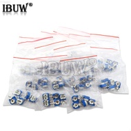 65PCS RM063 Trimmer Potentiometer Adjustable Resistor Kit 500R 1K 5K 10K 20K 50K 100K 200K 500K 1M R