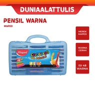 LILIN MAPED - DYE OIL WAX CRAYON/ OIL PASTEL/ OIL PASTEL CRAYON/ 48W CARDBOARD 864017