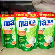 Mama Lemon cairan pencuci piring kemasan 2000-Mama Lemon 2000 Jeruk Nipis 115ml / Sabun Cuci Piring 