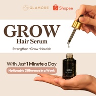 GLAMORE GROW Hair Serum | Leave-In Scalp Treatment to Boost Growth & Reduce Hair Fall | SG Seller