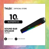 Tylex XSP05 Computer Soundbar with 5.3 Bluetooth Speaker Plug & Play 360 Surround RGB Lightning