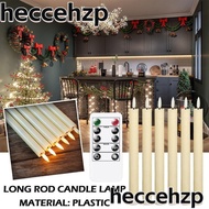 HECCEHZP 6PCS Flameless Candles With Remote Glitter Wedding Decor LED Candle Lights