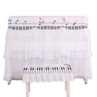 Hot SaLe Piano Cover Full Cover High-End Nordic Lace Princess Piano Cover Dust Cover Korean Piano Cloth Cover Piano Cove