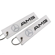 Mercedes AMG JDM Style Keytag - Racing Keychain for Keys,and Badges - Fits Popular Models: C63, E63,