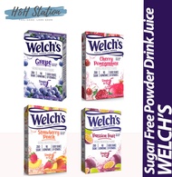 Zero Sugar / Sugar Free Powder/Drink Mix/Juice/Diet Welch's Grape/Strawberry/Cherry 6packet = 1 box
