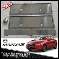 Mazda 2 CAR CHROME SCREEN NUMBER PLATE HOLDER TREATMENT