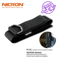 Nicron Pouch flashlight bag use for B74e(N7)/N8/B74camo/B74/F51/B74UV place EDC flashlights  NRB-Bag