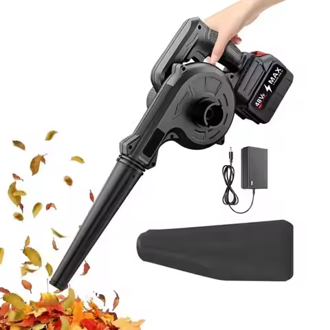 2 In1 Electric Air Blower 1400W Power Blowing Suction Cordless Vacuum Cleaner Dust Collecting 688Vf 