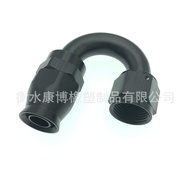 Aluminum 6 AN Alloy Quick Installation Joint 0 Degrees 45 Degrees 90 Degrees 180 Degrees PTFE Oil Pi