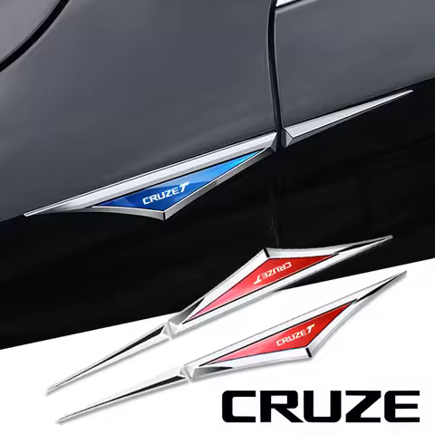 2pcs alloy car stickers car accsesories accessory for Chevrolet cruze cruzet tahoe z71 car accessori