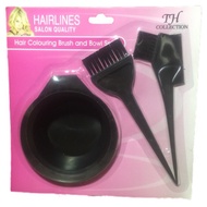【RFL.RFWT】Hair dyeing brush three-piece set,dyeing comb,dyeing brush set, tools,oiling(3in1)[rfwt]