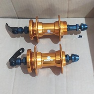 HUB 36 HOLE DRAT - HFH 36H - HUB FREEHUB PACIFIC B413 / HUB 36 SEPEDA LIPAT PACIFIC 16 INCH-Versace0