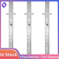 Ruler 15cm Metal Metric Ruler Set, Machinist'S Millimeter Ruler, Measuring Tools