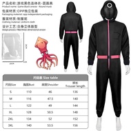 [Banknote House Black Jumpsuit - Cosplay Costume for Halloween & Stage]