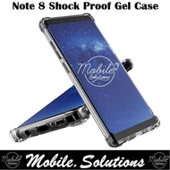 Samsung Note 8 Clear / Transparent TPU Case (Shock Proof Gel Case)