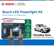 Bosch LED Powerlight Retrofit 6000K Perodua Axia D88N (2014 - Present) H4 Car Halogen Headlight Retr