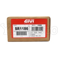 Y.S GIVI SR1186 HONDA X-ADV/FORZA 750 Rear Frame Adapter/Fixed Seat/Rear Frame/Rear 21-