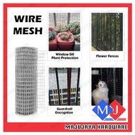 1METER Wire Mesh 3FT Height Galvanized BRC Welded Iron Wire Kawat Besi Net Netting Dawai Jaring Besi
